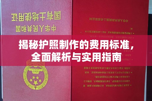 林芝揭秘护照制作的费用标准，全面解析与实用指南