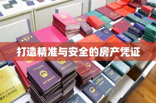 永年打造精准与安全的房产凭证